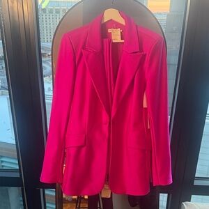 Good American Women's Hot Pink Blazer